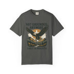 Not Grounded Anymore Vintage Eagle T-Shirt | Faith Outdoor Apparel | Soaring Eagle Tee | Grace In Progress | Recovery & Hope Gift
