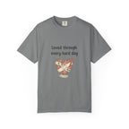 Grace in Progress Christian T-Shirt — Loved Through Every Hard Day — Faith & Mental Health Tee | Bandaged Heart Vintage Illustration