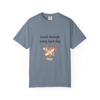 Grace in Progress Christian T-Shirt — Loved Through Every Hard Day — Faith & Mental Health Tee | Bandaged Heart Vintage Illustration