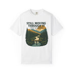 Still Moving Through It Vintage River Valley Faith T-Shirt | Grace In Progress | Mental Health Outdoor Apparel