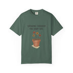 Grace in Progress Faith T-Shirt — Growing Through the Hard Soil — Vintage Terracotta Plant Christian Tee | Healing & Growth Design for Women