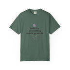 Grace in Progress Christian T-Shirt — Held by Something Much Greater — Vintage Hands & Wildflower Faith Tee | Prayer & Healing Shirt for Women