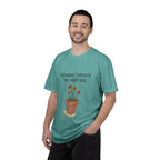 Grace in Progress Faith T-Shirt — Growing Through the Hard Soil — Vintage Terracotta Plant Christian Tee | Healing & Growth Design for Women