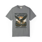 Not Grounded Anymore Vintage Eagle T-Shirt | Faith Outdoor Apparel | Soaring Eagle Tee | Grace In Progress | Recovery & Hope Gift