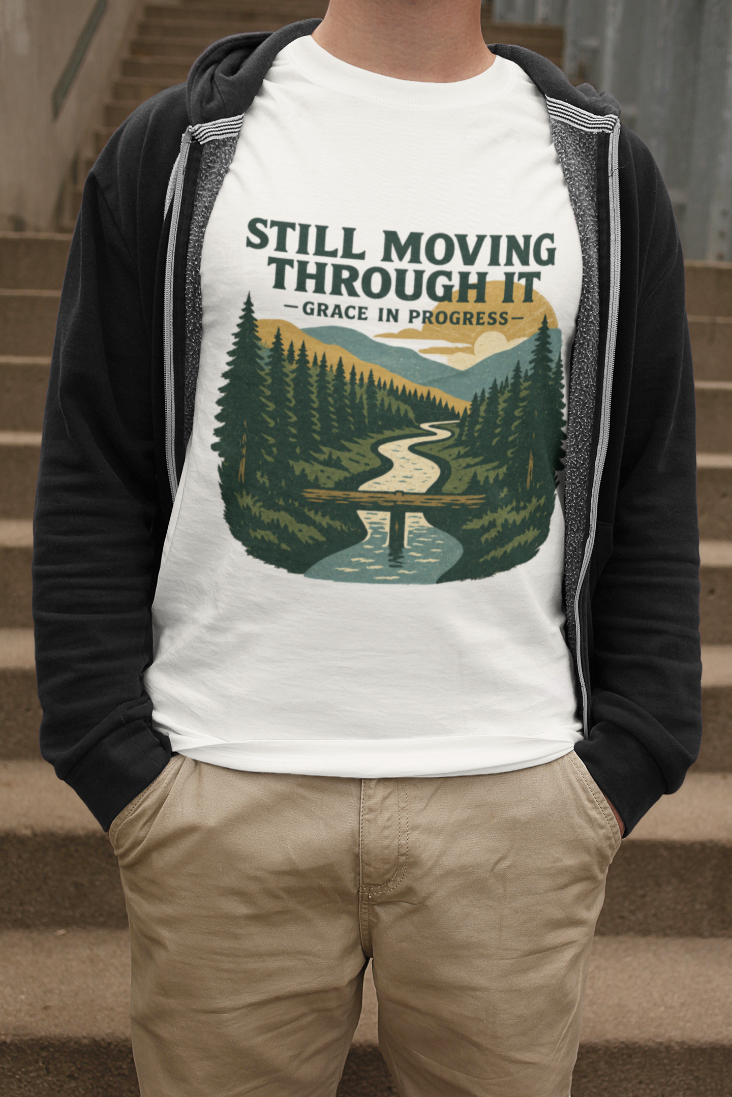 Still Moving Through It — River Valley Tee
