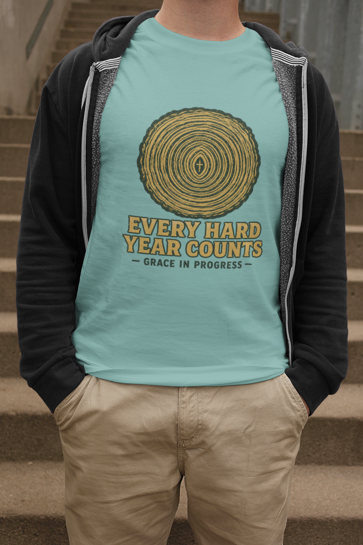 Every Hard Year Counts — Tree-Ring Tee