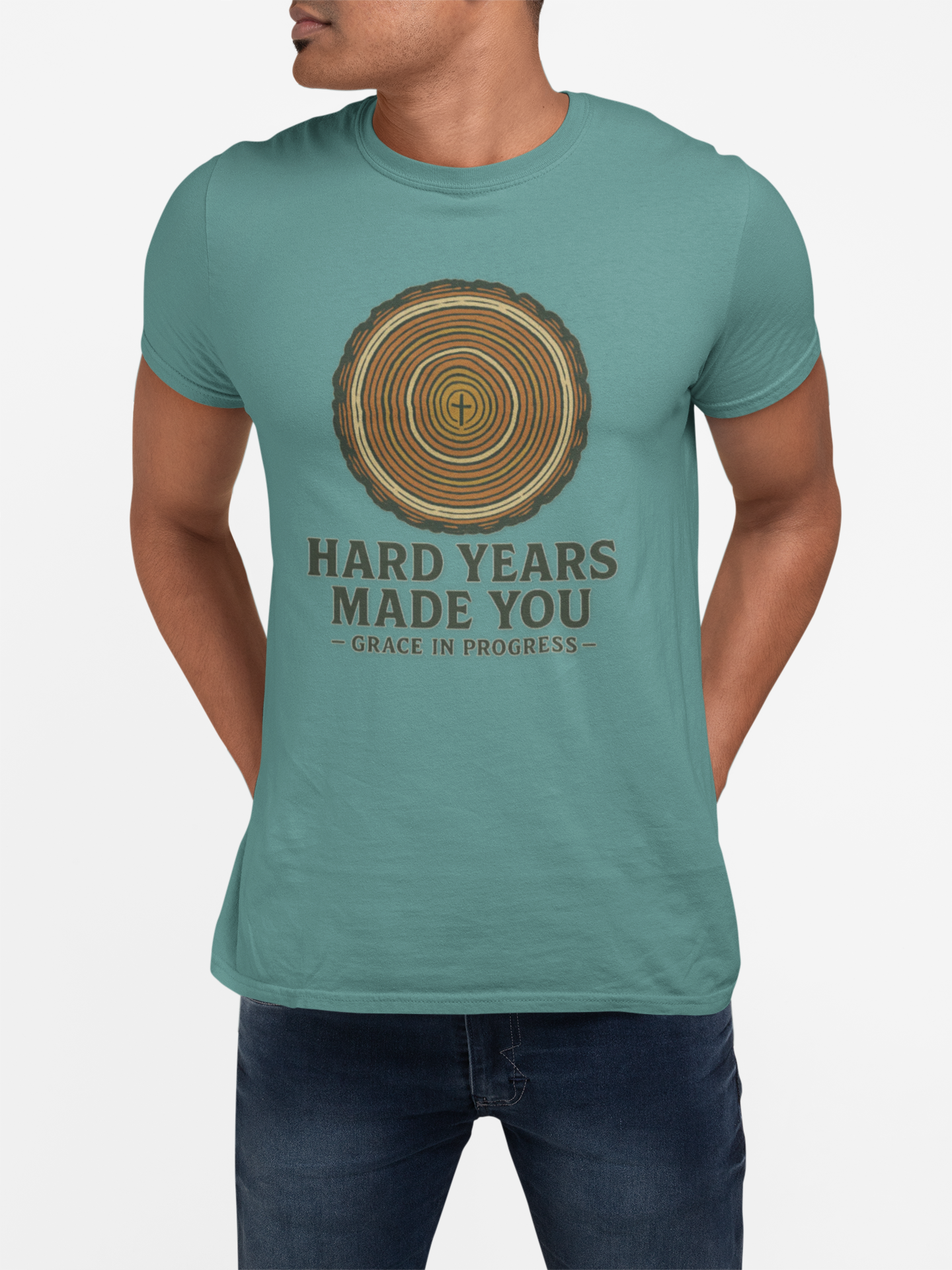 Hard Years Made You — Tree-Ring Tee