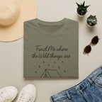 Cursive Chalkboard Writing T-Shirt