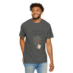 Grace in Progress Faith T-Shirt — Still Becoming Something Beautiful — Vintage Wildflower Christian Tee for Women Healing & Growing