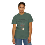 Grace in Progress Faith T-Shirt — Still Becoming Something Beautiful — Vintage Wildflower Christian Tee for Women Healing & Growing