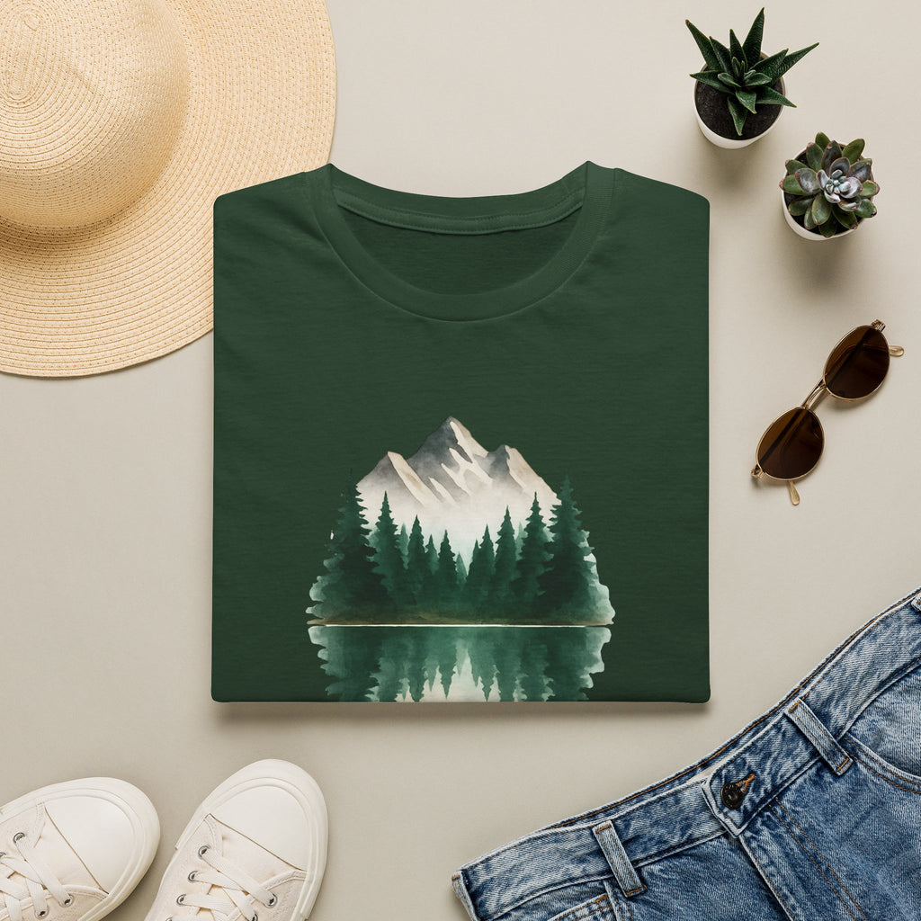 Mountain Lake Reflection T-Shirt