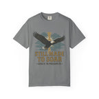 Still Made To Soar Vintage Eagle T-Shirt | Faith Outdoor Apparel | Hope After Hard Seasons | Screen Print Tee | Grace In Progress