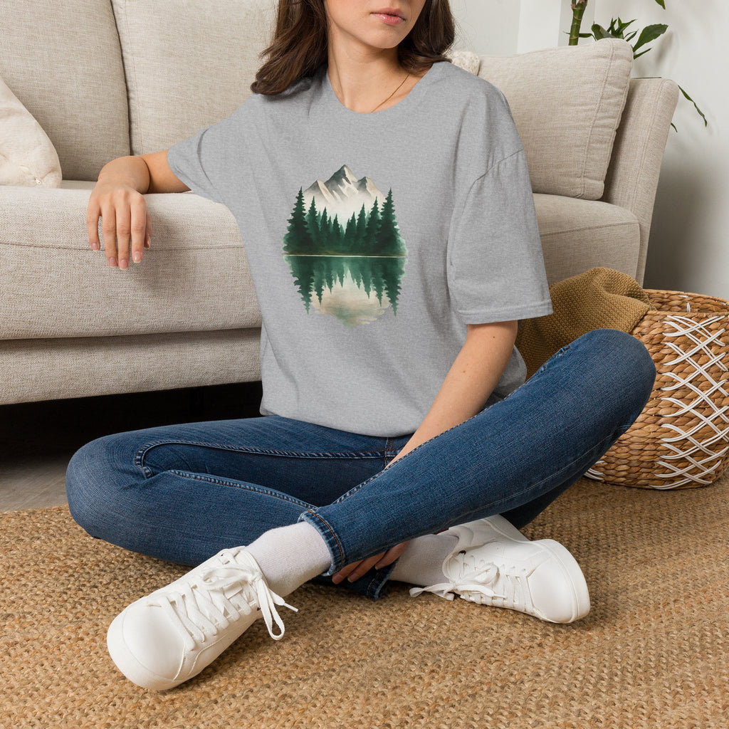Mountain Lake Reflection T-Shirt