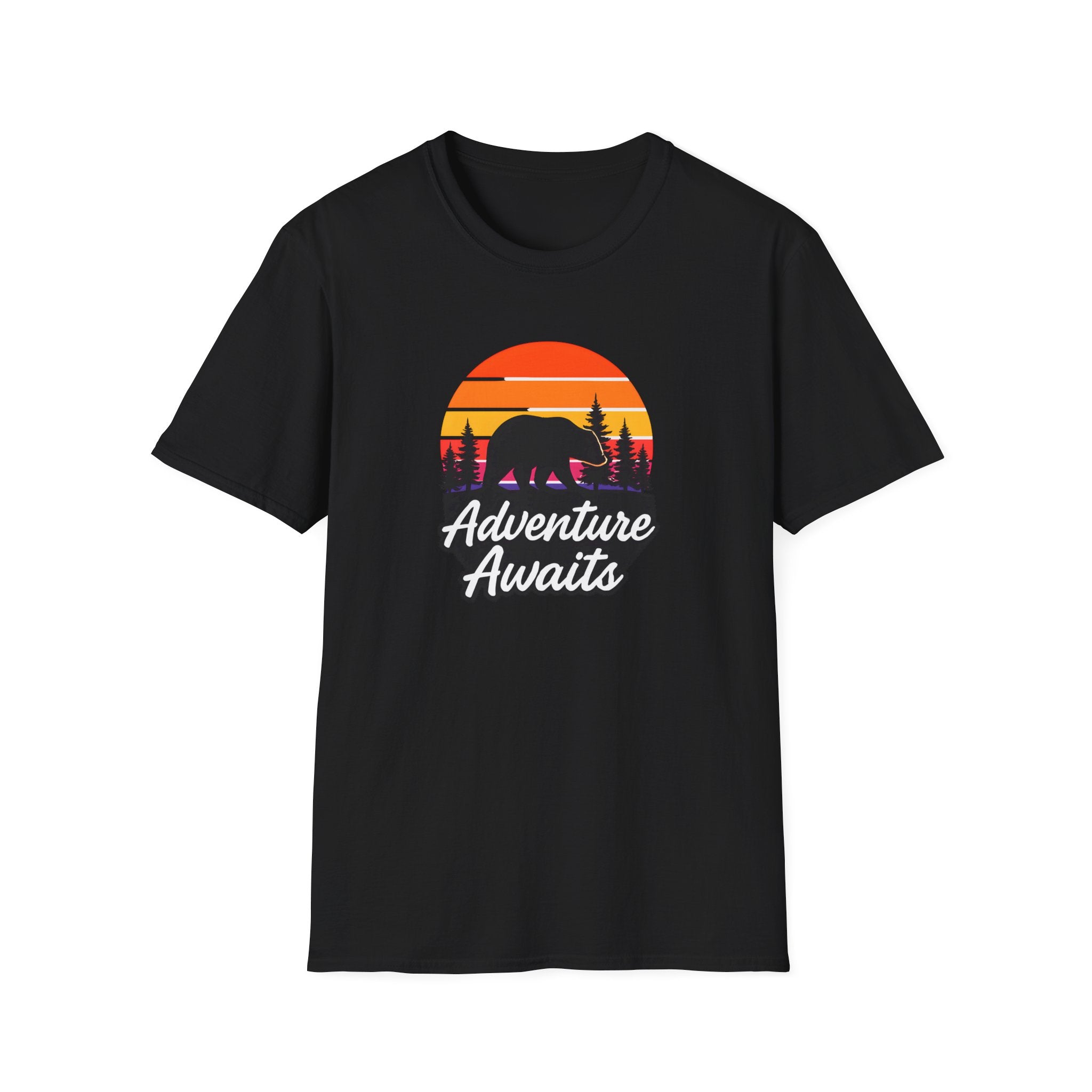 Bear in Sunset Forest T-Shirt
